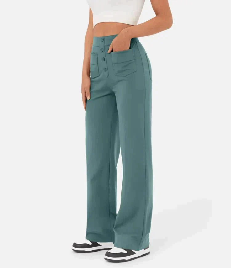 ByLola| High-waisted elastische broek