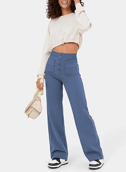 ByLola| High-waisted elastische broek